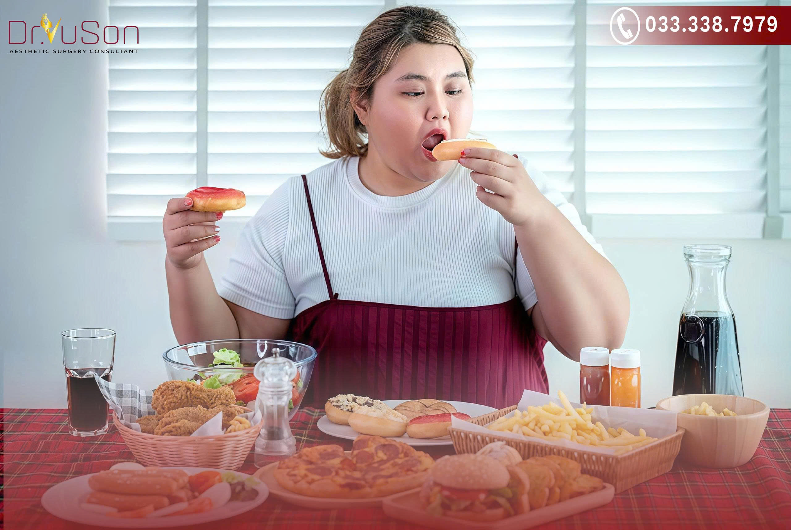 Các loại thực phẩm chiên rán, đồ ăn đóng hộp, thịt đỏ, và bơ thực vật là thủ phạm chính