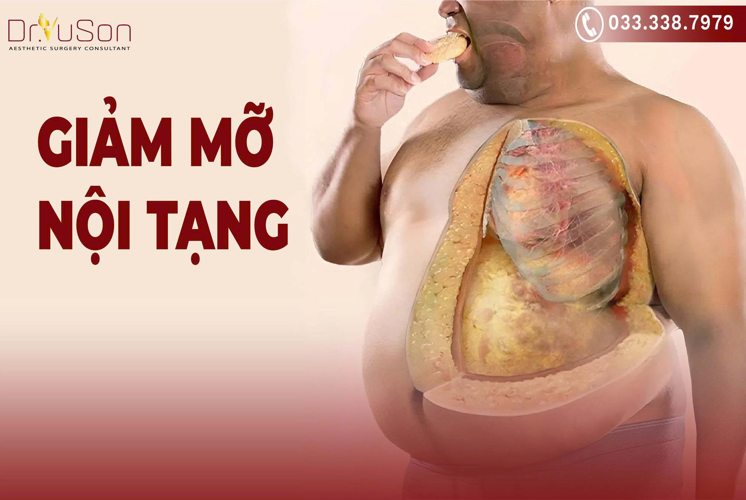 Giảm mỡ nội tạng là quá trình giảm lượng mỡ tích tụ xung quanh các cơ quan nội tạng