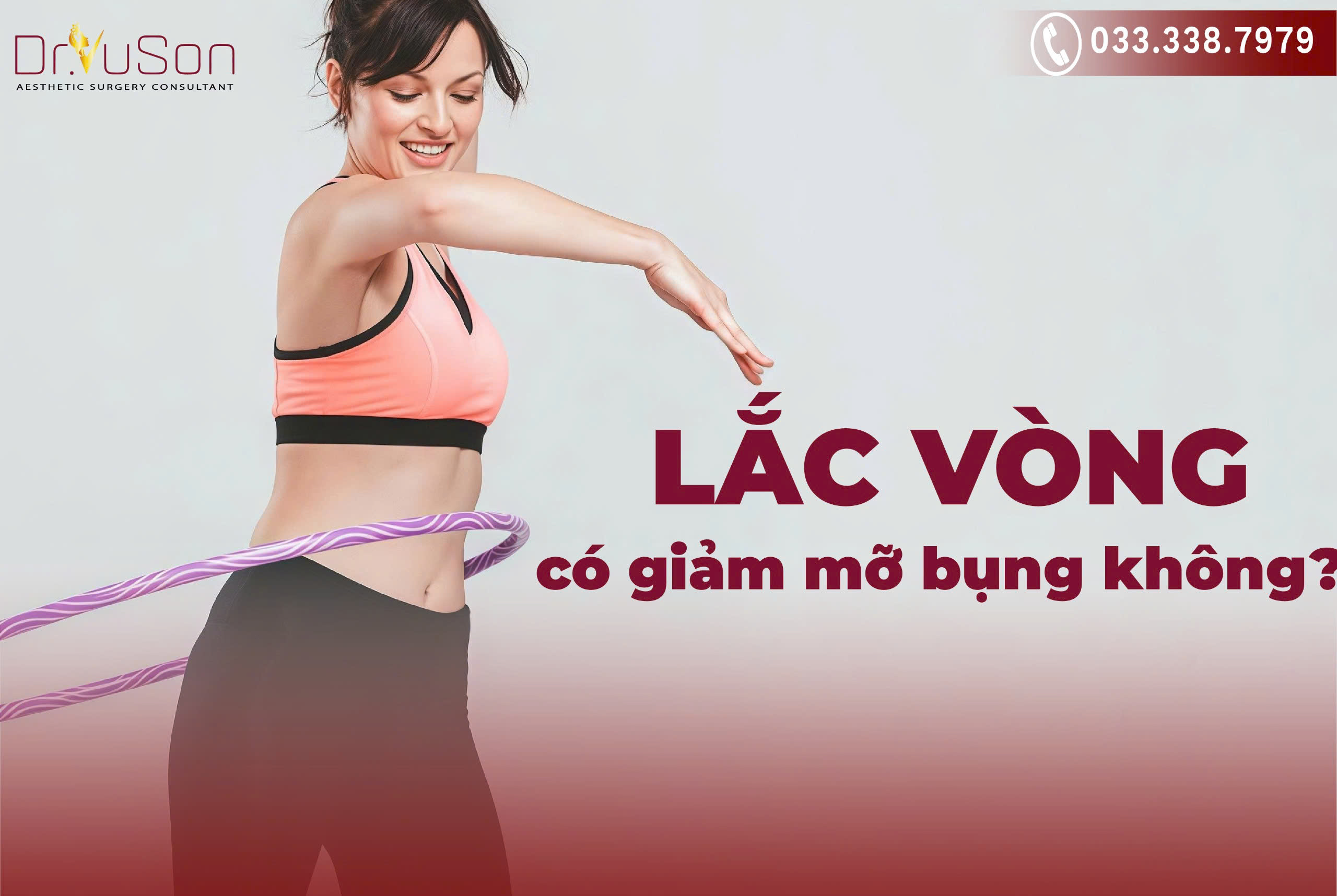Lắc vòng là một bài tập cardio giúp đốt cháy một lượng calo đáng kể