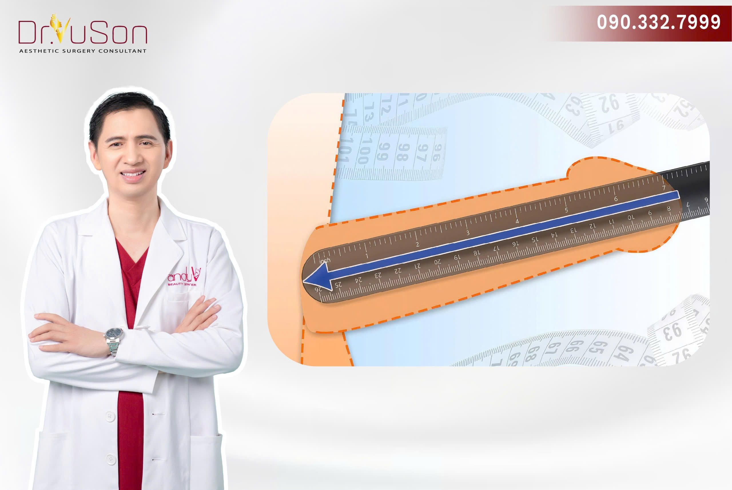 Dùng thước kẻ cứng để đo chiều dài và dùng sợi dây để đo chu vi