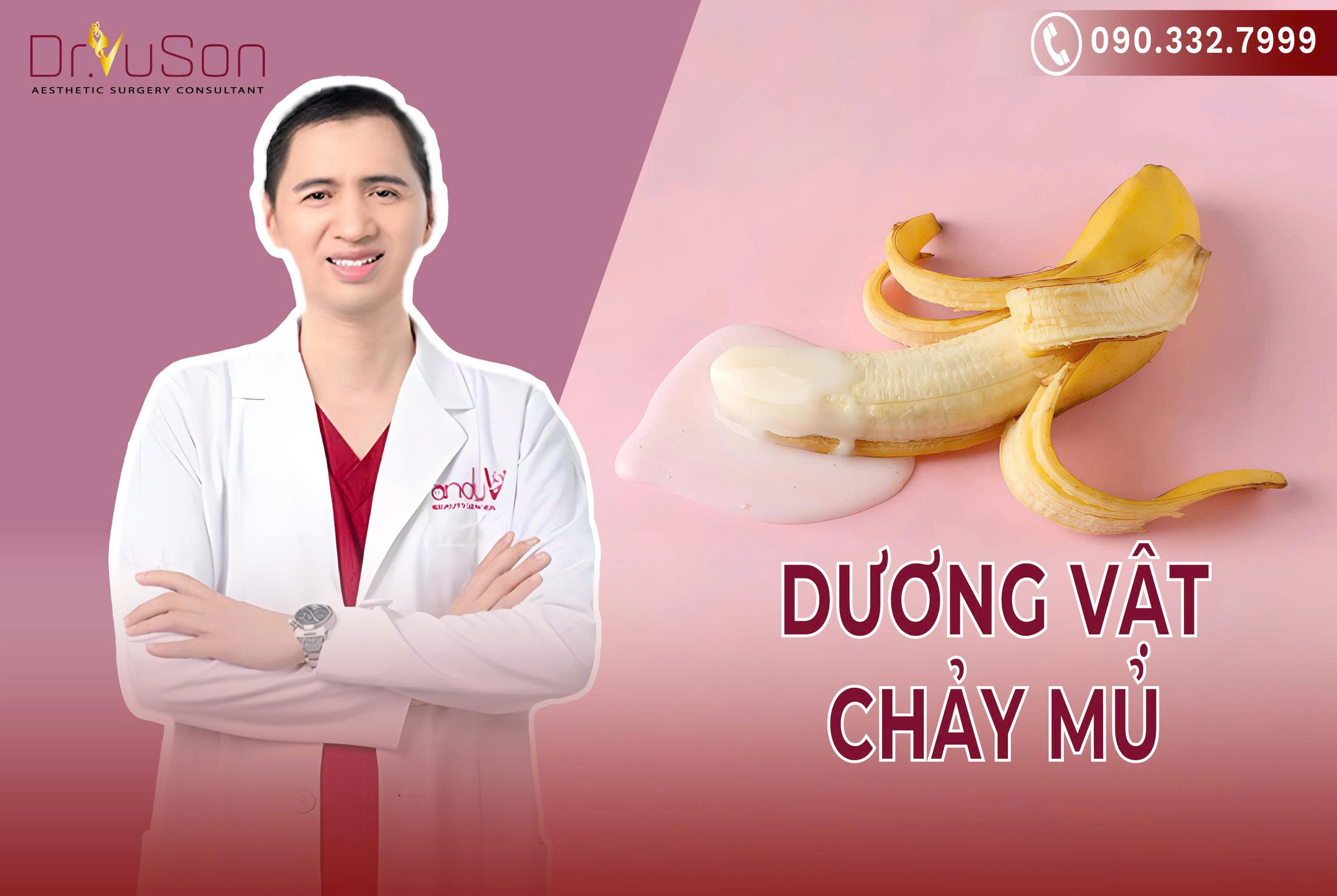 Mủ dương vật là triệu chứng của bệnh lý sinh dục