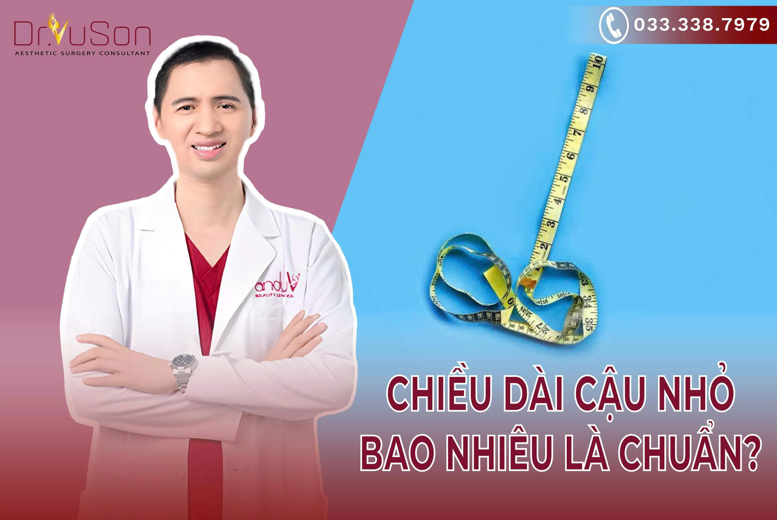 Chiều dài cậu nhỏ bao nhiêu là chuẩn?